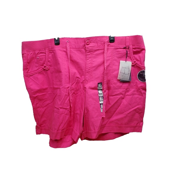 gloria vanderbilt plus size bermuda shorts